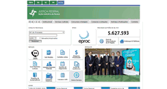 Desktop Screenshot of jfpr.jus.br